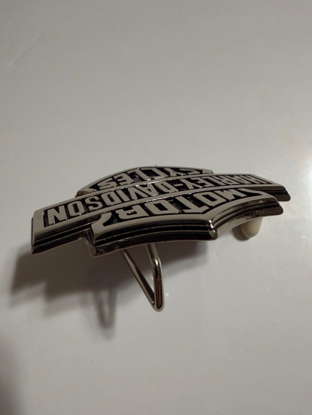 Vintage Harley-Davidson Black and Silver Bar & Shield Belt Buckle 2005 HD. NWOT - Picture 6 of 8